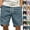 12# Sky Blue, variant on Mens Corduroy Shorts Casual Elastic Waistband Big and Tall Shorts Solid Color Lightweight Work Short with Pockets Pink S