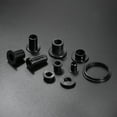 thumbnail image 5 of Uxcell 12.3mmx14mmx9.2mm Flanged Sleeve Bearings Nylon Bushings, Black 10 Pack, 5 of 5