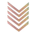 thumbnail image 3 of MERRYHAPY 5Pcs Galvanized Iron Triangle Shelf Support Joint Fastener for Furniture Assembly DIY Enthusiasts, 3 of 7