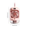 thumbnail image 3 of Ventilador de aire acondicionado Ventilador eléctrico doméstico Refrigerador de aire recargable por USB (rosa) Sywqhk Libre de BPA, 3 of 6