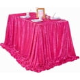 thumbnail image 1 of Mantel QueenDream con lentejuelas rosa intenso 152 x 260 cm, 1 of 6