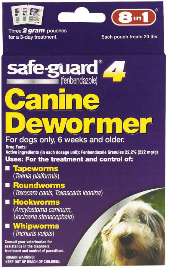 safe guard dewormer for puppies