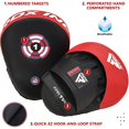 thumbnail image 2 of Guantes de boxeo Boxing Hook & Jab Pads RDX MMA Target Focus, 2 of 9