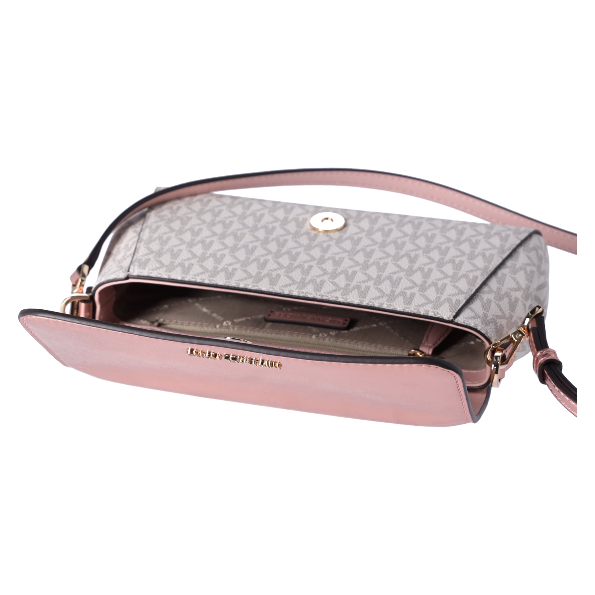 Michael Kors Women's PVC/Metallic Leather Jet Set MD