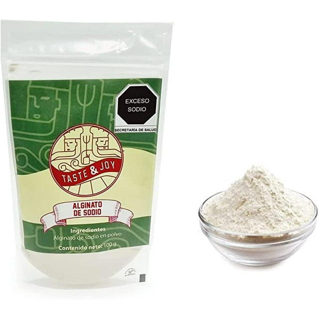 Alginato De Sodio 100g - Taste & Joy TASTE & JOY Alginato De Sodio 100g