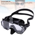 thumbnail image 3 of Gafas De Natación, Gafas De Natación Para Adultos, Bien Sellado, Vista Amplia De 180 Grados, Cubierta Suave Para La Nariz Para Bucear, 3 of 7