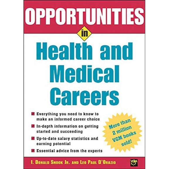 Pre-Owned Opportunities in Health and Medical Careers (Paperback) 0071437274 9780071437271