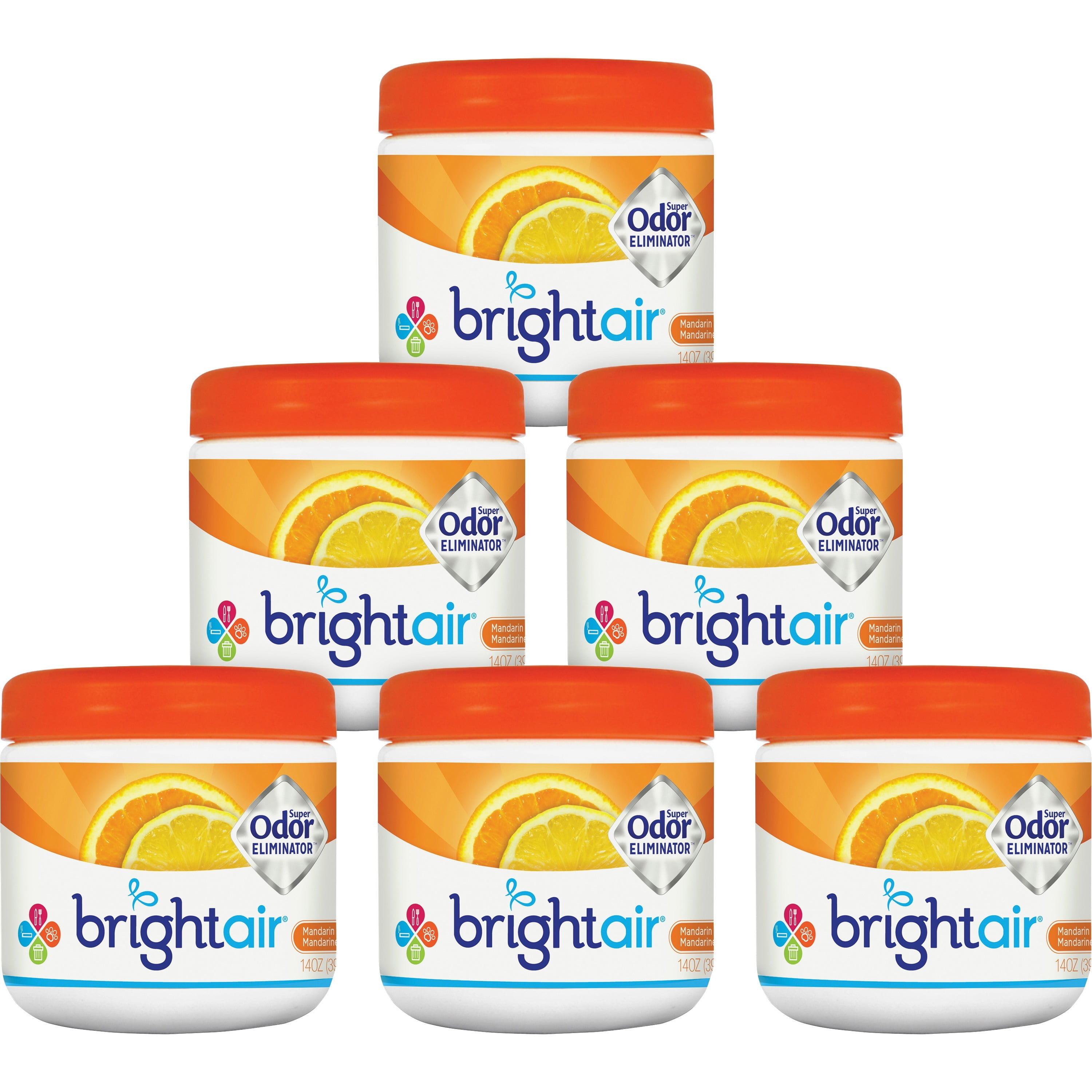 Bright Air, BRI900013CT, Super Odor Eliminator Air Freshener, 6