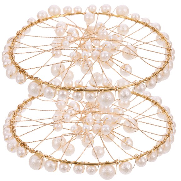 HEALEEP 2Ud Círculos De Decorativas Para Fotografía De Joyas Y En Color Amarillo Claro