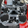 thumbnail image 4 of ALLTIMES Front Strut/ Shock Tower Covers w/o Mag Ride for Corvette C8, Durable Black ABS Plastic, 4 of 11