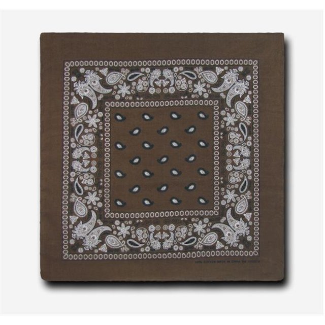 Decky BANDB-BRO Bandanas Double Face - Marron
