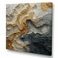 thumbnail image 2 of Designart "Spiraling Gold And Beige River" Abstract Painting Canvas Wall Art, 2 of 7