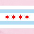 thumbnail image 2 of CafePress - Chicago Flag Body Suit - Baby Light Bodysuit, Size Newborn - 24 Months, 2 of 4