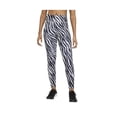 thumbnail image 3 of Nike Zebra Legging Womens Active Pants Size S, Color: Grey Zebra/Black, 3 of 3