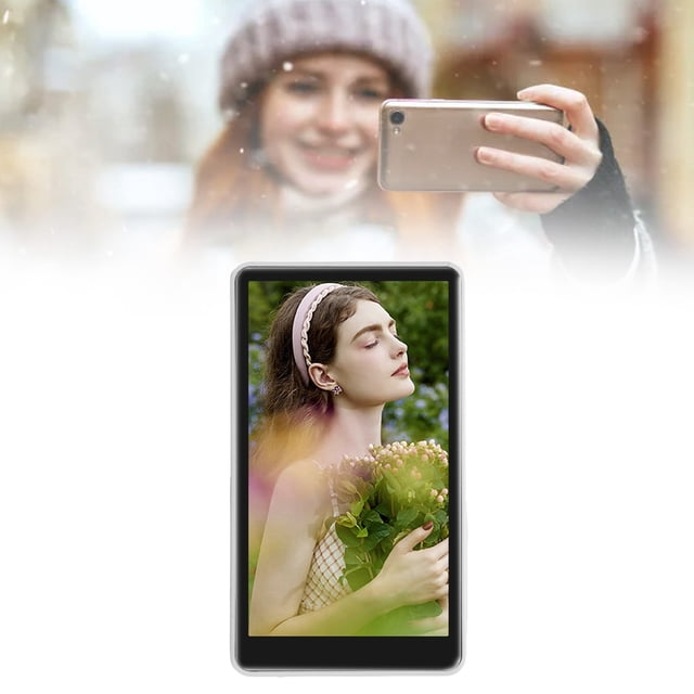 Pantalla De Selfie Vlog Teléfono Magnético, Monitor Cámara Trasera Portátil 4 Pulgadas Con Control Remoto, Pantalla Visualización Selfie Trasero Externo Para TransmisiónVivo