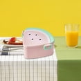 thumbnail image 3 of adviicd Cute Practical Bento Lunch Box For Kids Leakproof Lunch Fruit Container Microwave With 3 Divideds Compartments Cartoon Bento Lunch Box Pink,One Size, 3 of 3