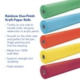 thumbnail image 2 of Rainbow Colored Kraft, 48" x 200' Roll, Aqua, 40 lb., 2 of 3