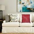 thumbnail image 2 of 18" x 18" x 5" Firecracker Cowhide  Pillow, 2 of 3