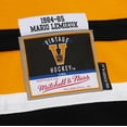 thumbnail image 6 of Men's Mario Lemieux Gold Pittsburgh Penguins 1984-85 Power Play Jersey, 6 of 6