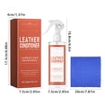 thumbnail image 3 of Precio reducido por tiempo limitado!Limpiador acondicionador de cuero para muebles de sofá, Kit de cuidado de cuero totalmente Natural para sofá, asiento de coche, ropa, bota y zapato, 100ml, 3 of 9