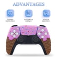 thumbnail image 4 of Chocolate And Strawberry Icecream PS5/PS5 Pro/PS5 Slim Digital Disc Skin Sticker For Console And Controller Skins, 4 of 7