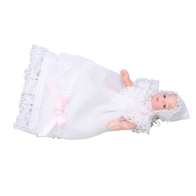 Modelo de muñeca bebé, mini muñeca bebé de cerámica Modelo de muñeca bebé de cerámica Modelo de muñeca bebé en miniatura Diseño aerodinámico
