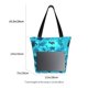 thumbnail image 3 of Fotbe World Turtle Day Bolsa de Playa con Estampado, Bolsa de Hombro, Bolsa de Mano Espaciosa, Bolsa de Viaje Ligera, Bolsa de Compras Versátil, 3 of 6