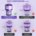 thumbnail image 4 of Aorsher 2 Pack Filters Replacement Parts Compatible with Dyson Vacuum V11 Torque Drive V11 Animal V11 Complete V11 Extra V15 Detect V15s Detect Submarine Vacuums, 4 of 10