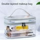 thumbnail image 4 of Bolsa de Maquillaje de Doble Capa onlyliua Almacenamiento de Cosméticos Portátil Multifuncional, 4 of 7