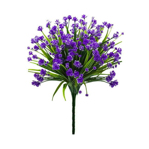 Tainini Artificial Flowers ,UV Resistant Faux Flowers , for Indoor Outside Garden Home Wedding Decor