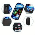 thumbnail image 7 of Dinosaur Print Backpack Set Large Capacity, Adjustable Strap, Zipper Closure, Casual Style, Polyester Lining, Wet Wipe Cleanable, Ideal for or Travel, Travel Gear Vibrant Backpack Durabl, 7 of 7