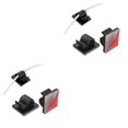 thumbnail image 1 of pitrice 40pcs Plastic Easy Installation Cable Organizer Clip For Efficient Cable Management Space-Saving black 2Set, 1 of 6