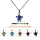 thumbnail image 4 of Collar con colgante de tortuga que cambia de color según la temperatura para mujer, estilos variados, unisex, mejor regalo, cadena de acero inoxidable, 4 of 6