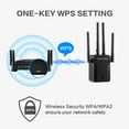 thumbnail image 6 of WiFi Extender, WiFi Extenders Signal Booster for Home, WiFi Booster Signal Amplifier 360° Full Coverage Up to 8990 Sq.ft & 35 Devi, 6 of 7