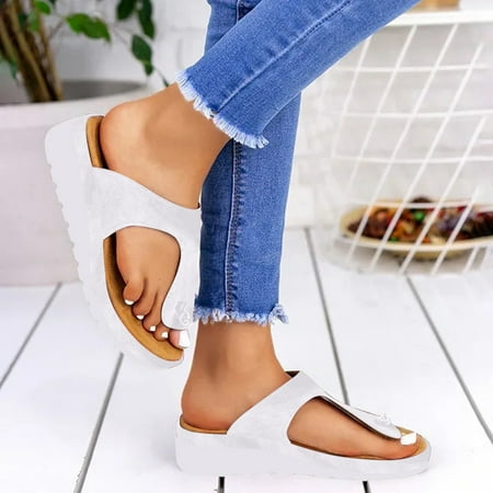 

Vedolay Slippers Shoes Women Slippers for Women Non-Slip Soft Cloud Slides for Adult Couples Indoor and Outdoor White 6.5