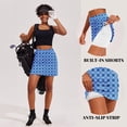 thumbnail image 5 of Ekouaer Skort Golf Skirts for Women Tennis Athletic Skirt Inner Shorts Pocket Floral Running Workout Sports Skorts, 5 of 6