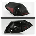 thumbnail image 3 of For 2007-2012 Altima 4-Door Sedan Black LED Tail Lights Brake Lamps Left+Right, 3 of 7