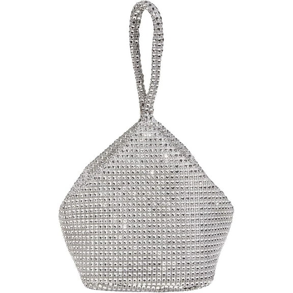 Women's Glitter Rhinestone Clutch Bag Evening Handbag Mini Purse