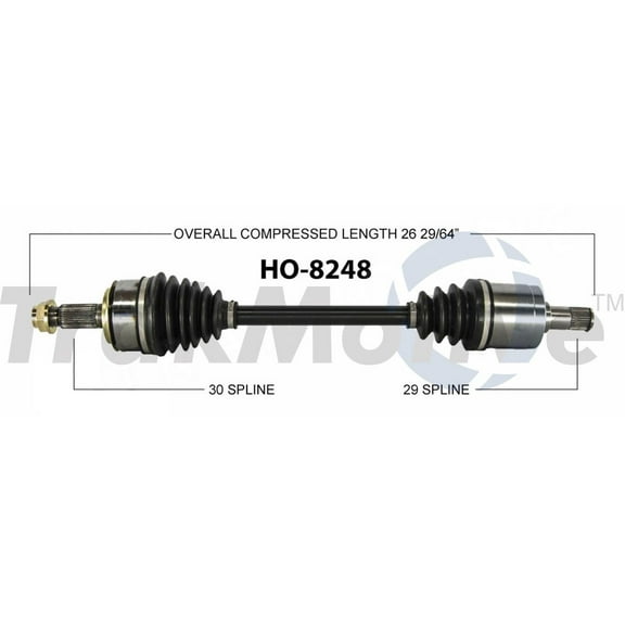 CV Axle Shaft Fits select: 2005-2008 ACURA RL