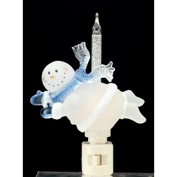 Enchanting Glitter Snowman Bubbler Bubble Night Light 165321 Com Enchanting Glitter Snowman Bubbler, Snowman Night Light Glitter