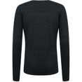 thumbnail image 2 of Henbury - Jersey de punto fino con cuello en V para mujer (Gris piedra), 2 of 5