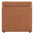 thumbnail image 4 of CHITA Modern Fabric Armless chair with Reversible Chaise for Living Room Bedroom, Terracotta, 4 of 6