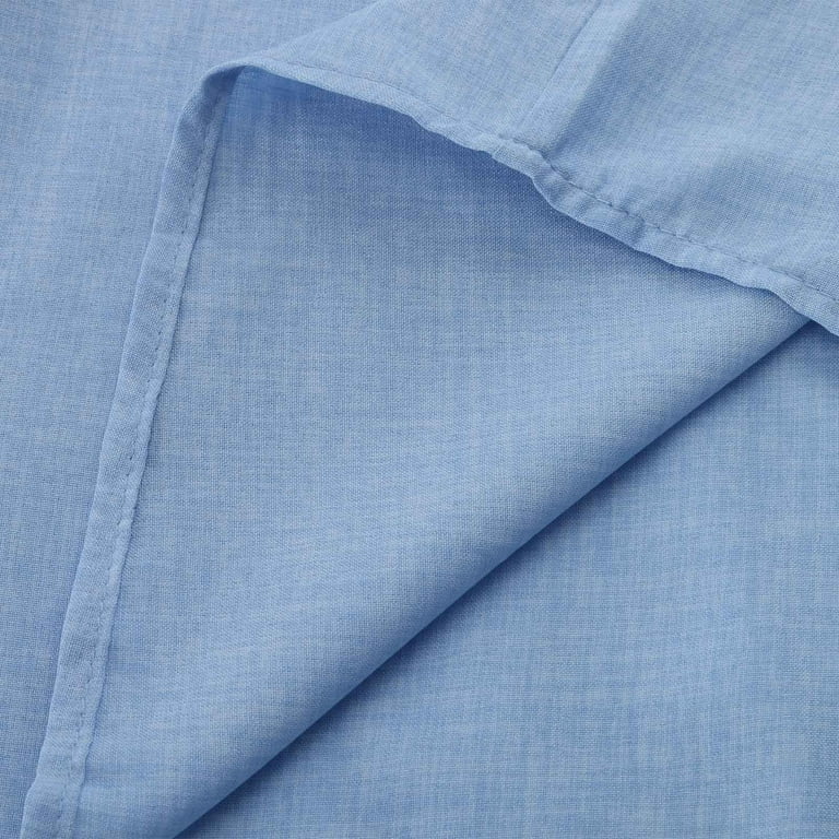Miluxas Men's Long Sleeve Sun Protection Shirt UPF 50+ UV Quick Dry Cooling  Fishing Shirts for Travel Safari Camping Blue 8(XL)
