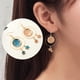 thumbnail image 3 of Pendientes Moon Star Dangle Jinwen Joyería de Moda para Mujer, 3 of 8