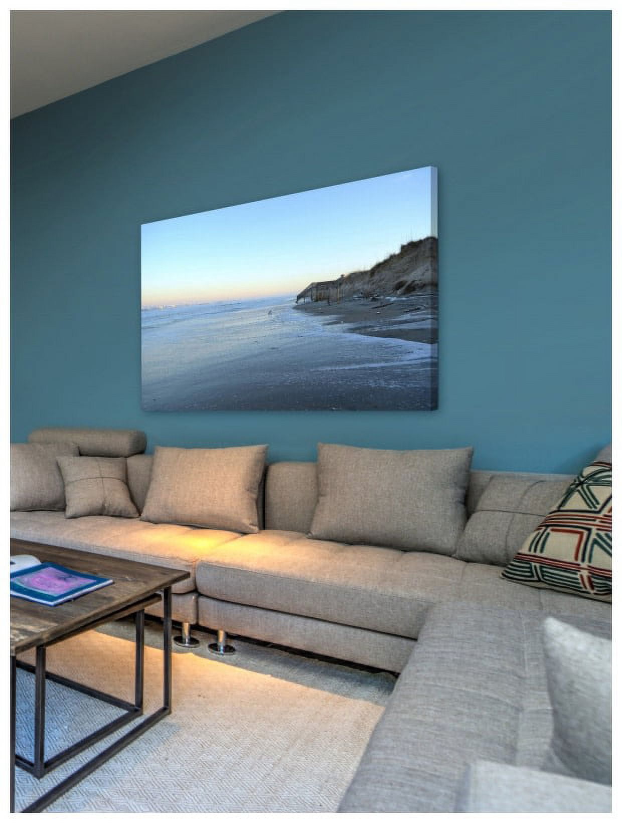 Marmont Hill "Sand Surf Sunshine" by Robert Dickinson Painting Print on Canvas