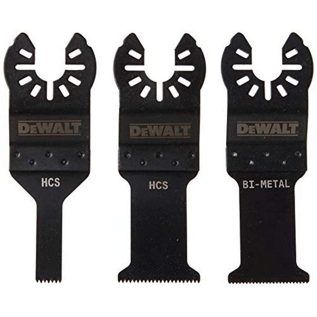 Juego de cuchillas oscilantes DEWALT Dwa4215, 3 piezas