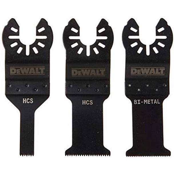 Juego de cuchillas oscilantes DEWALT Dwa4215, 3 piezas