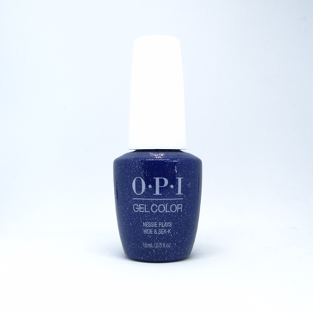 OPI Gel Polish Fall 2019 Scotland Collection GCU19 Nessie Plays Hide & Sea-k 0.5 (Best Blue Nail Polish 2019)