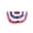 blue-2A-clearacne, variant on OEFNTAC Patriotic Half Fan Flag Memorial Day Outdoor Party Decor US American Banner Deck Fence Balcony Independence Day Political Event Rally Display Weather Resistant