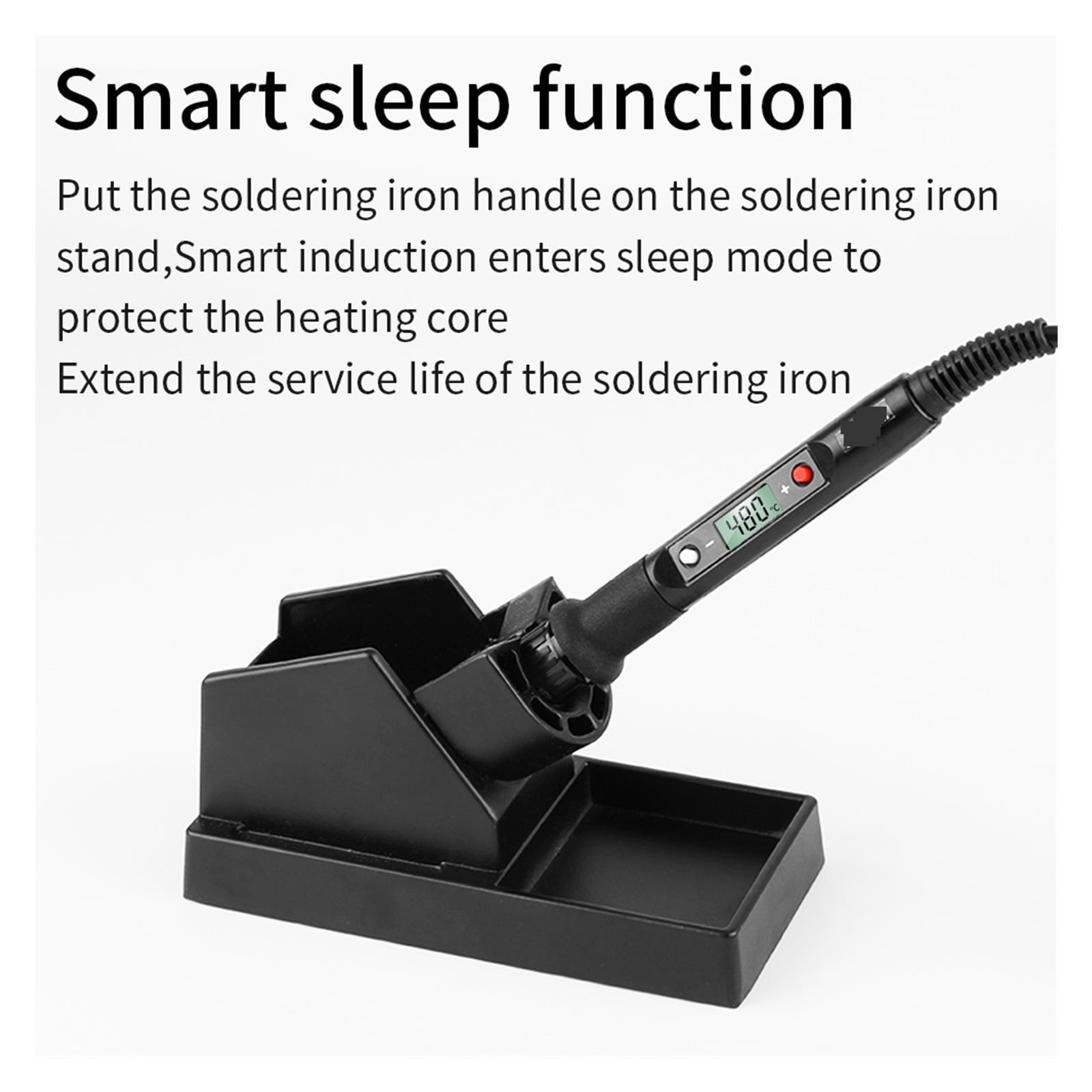 Digital Soldering Iron,80W Soldering Iron For Soldering Adjustable, Temperature Repair Rework Tool ,Portable